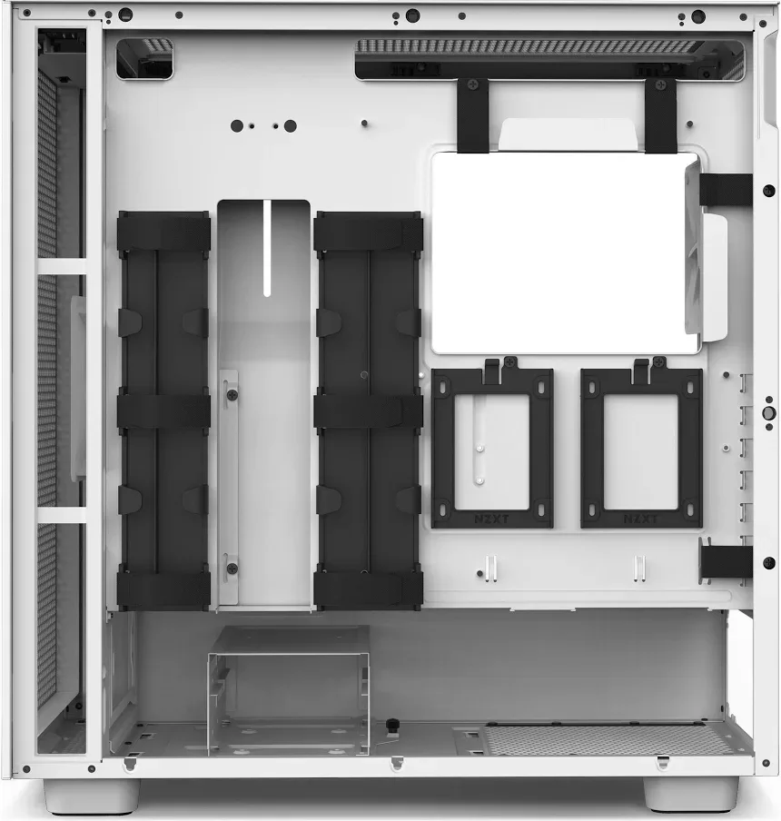 NZXT H7 Flow ATX White - vue 5