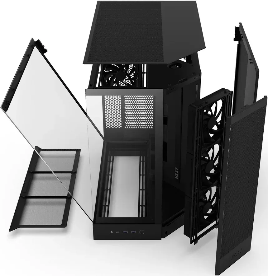 NZXT H9 Flow ATX - vue 3