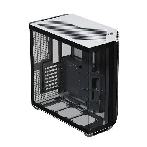 APNX V1 Boîtier PC ATX Double Chambre Verre Trempé Noir/Blanc