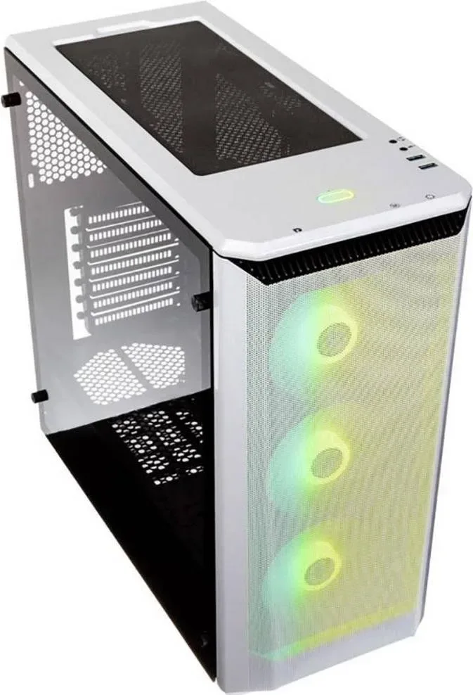 Phanteks Eclipse P400A ATX RGB White - vue 3