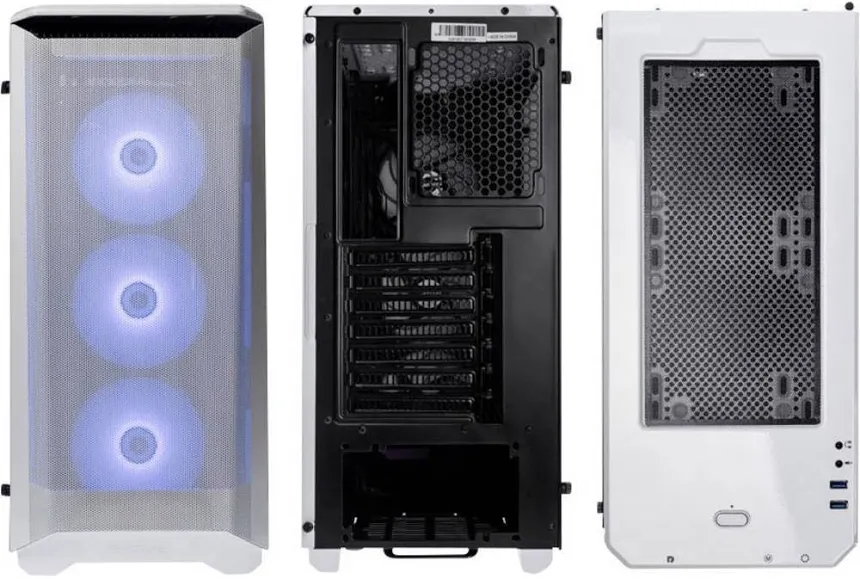 Phanteks Eclipse P400A ATX RGB White - vue 5