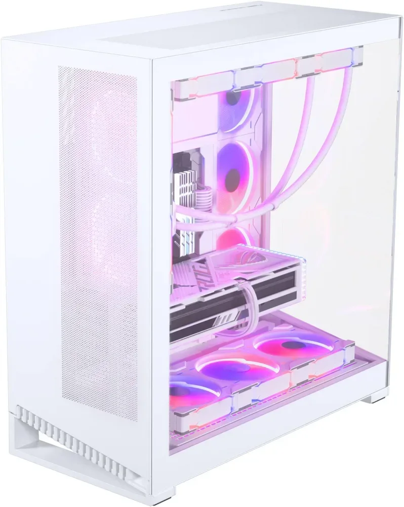 Phanteks NV9 TG White E-ATX - vue 2