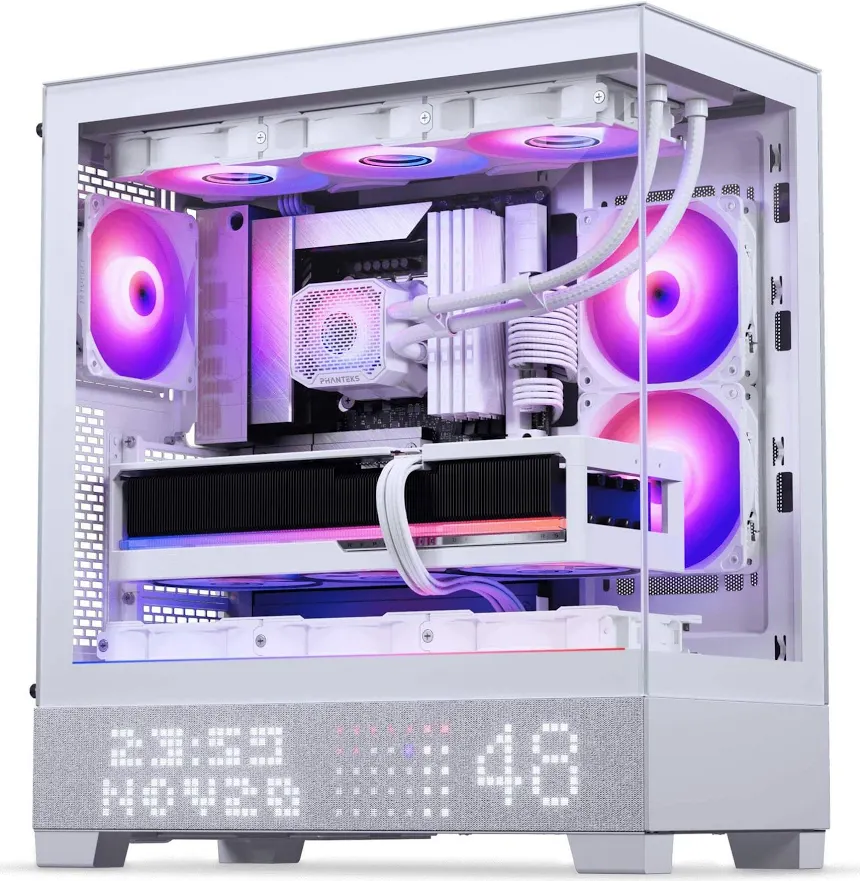 Phanteks XT View Matrix White E-ATX - vue 5
