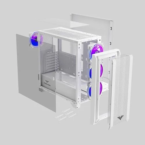 PREYON Nest Windy+ White ATX RGB - vue 7