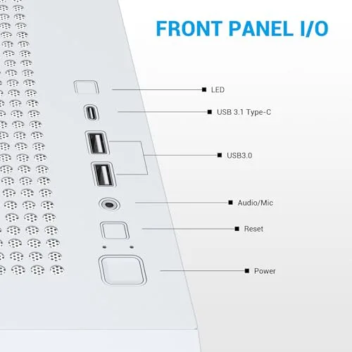 Sama Gears Z60 ATX White - vue 4