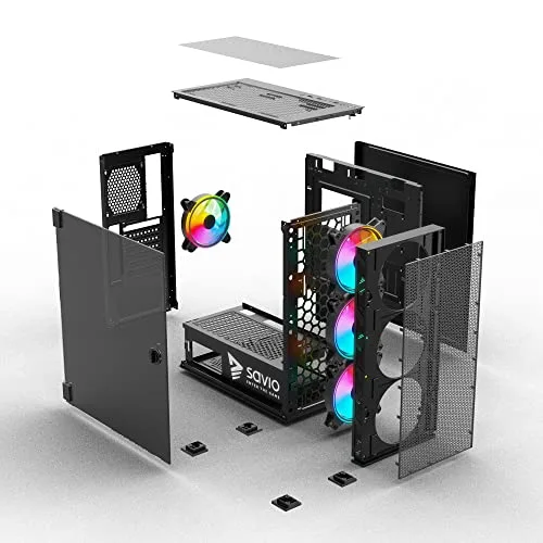 Savio Raptor X1 ATX RGB - vue 6