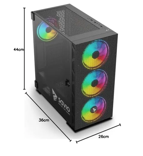 Savio Raptor X1 ATX RGB - vue 7