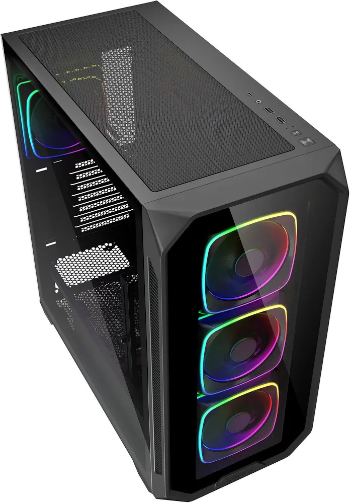 Sharkoon AK5G mATX RGB - vue 2