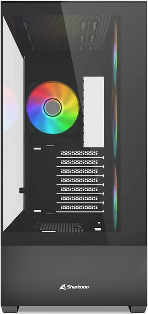 Sharkoon AK6 mATX RGB - vue 2