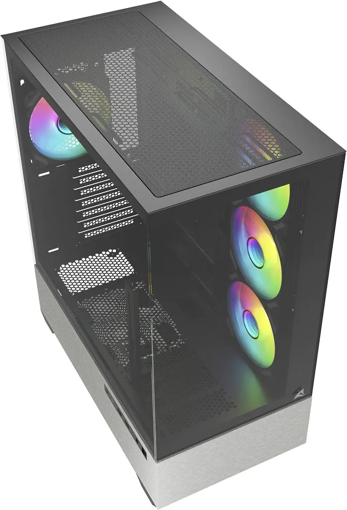 Sharkoon AK7 ARGB mATX RGB - vue 4