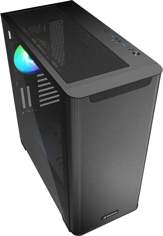 Sharkoon M30 mATX RGB - vue 3
