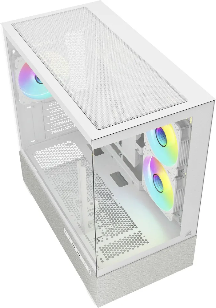Sharkoon MK7 ARGB mATX RGB - vue 4