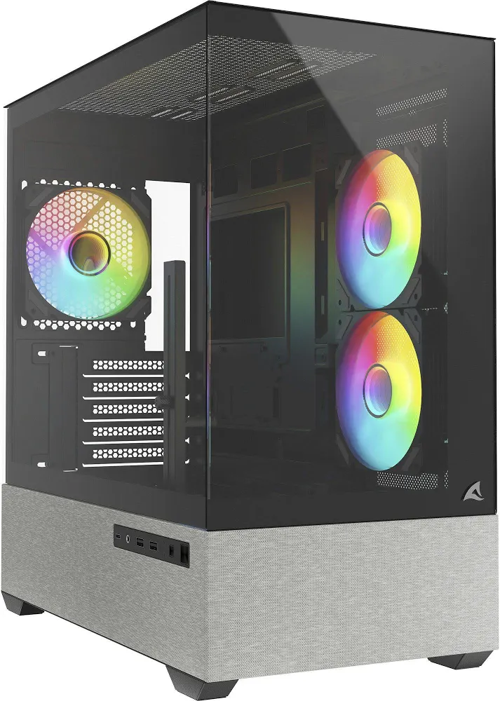 Sharkoon MK7 ARGB mATX RGB - vue 2