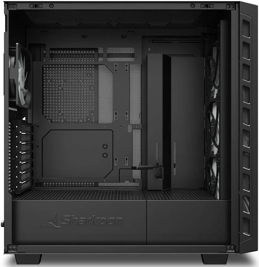 Sharkoon Rebel C80M mATX RGB - vue 2