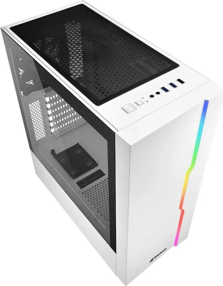 Sharkoon RGB Slider mATX RGB - vue 3