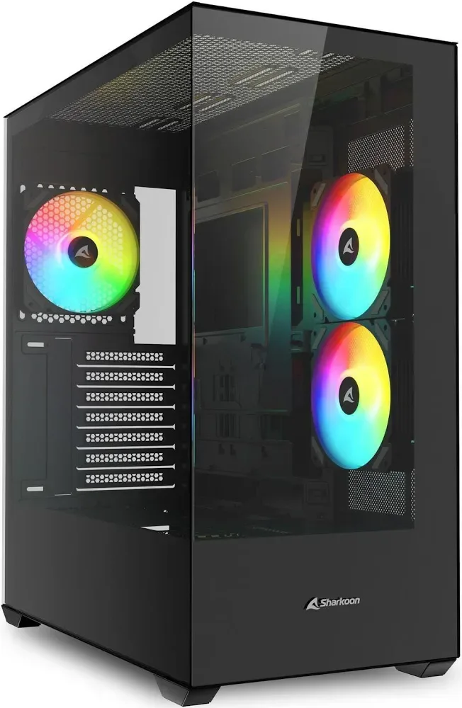 Sharkoon SK6 ARGB mATX RGB - vue 2