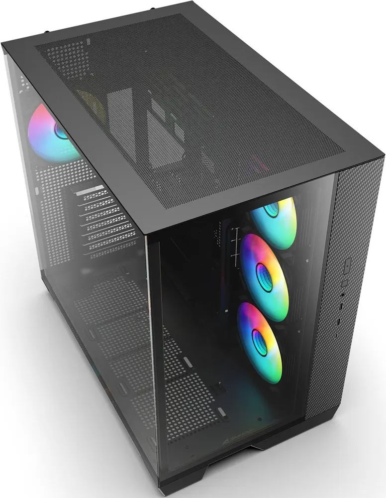Sharkoon Steel Shark mATX - vue 4