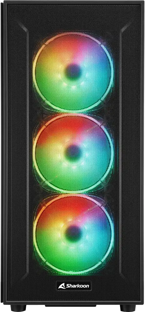 Sharkoon TG6M mATX RGB - vue 2