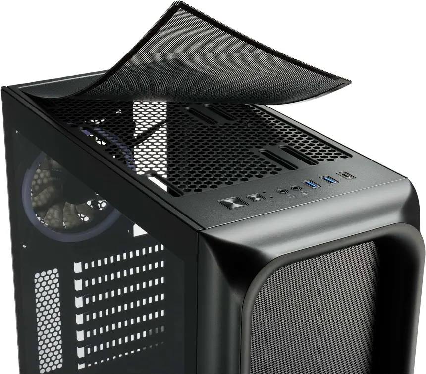 Sharkoon TK5M mATX RGB - vue 5