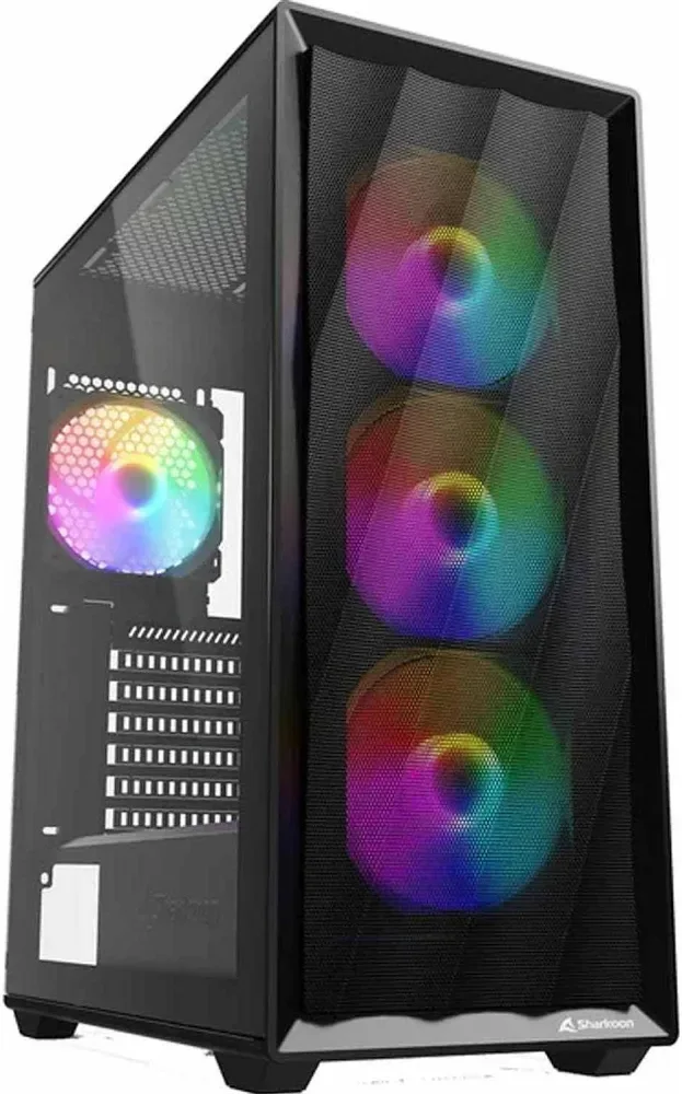 Sharkoon VK4 Rainbow mATX RGB - vue 2
