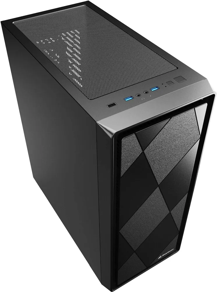 Sharkoon VS8 Black mATX - vue 3