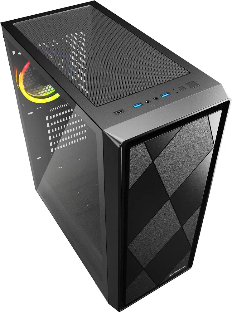 Sharkoon VS8 RGB mATX - vue 3