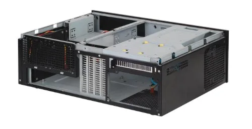 SilverStone SST-GD04B USB 3.0 - Grandia Boîtier PC HTPC Micro ATX Haute performance du flux dair silencieux noir - vue 4