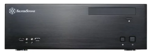 SilverStone SST-GD04B USB 3.0 - Grandia Boîtier PC HTPC Micro ATX Haute performance du flux dair silencieux noir - vue 5