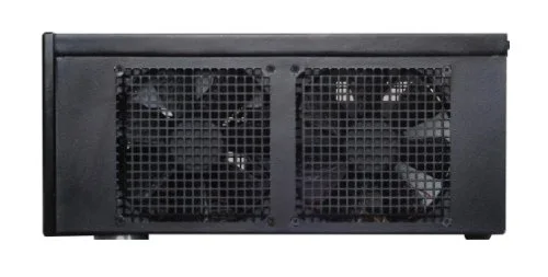 SilverStone SST-GD04B USB 3.0 - Grandia Boîtier PC HTPC Micro ATX Haute performance du flux dair silencieux noir - vue 7