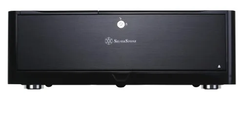 SilverStone SST-GD06B - Grandia Boîtier PC HTPC Micro ATX Haute performance du flux dair silencieux noir - vue 2