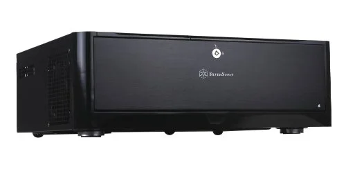 SilverStone SST-GD06B - Grandia Boîtier PC HTPC Micro ATX Haute performance du flux dair silencieux noir - vue 4