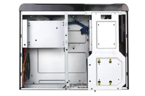 SilverStone SST-GD06B - Grandia Boîtier PC HTPC Micro ATX Haute performance du flux dair silencieux noir - vue 5