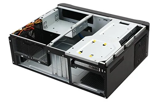 SilverStone SST-GD06B - Grandia Boîtier PC HTPC Micro ATX Haute performance du flux dair silencieux noir - vue 6