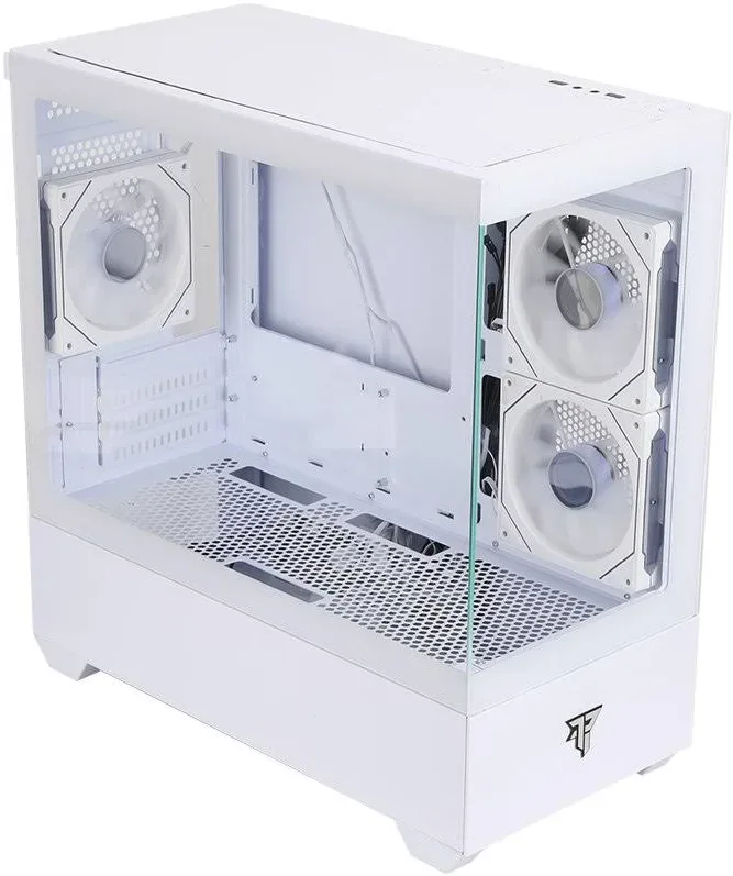 Tempest Lumina mATX RGB White - vue 3