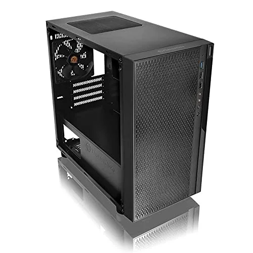 THERMALTAKE BOITIER PC Versa H18 Fenêtre - Mini Tour - Noir - Format Micro ATX (CA-1J4-00S1WN-00) - vue 4
