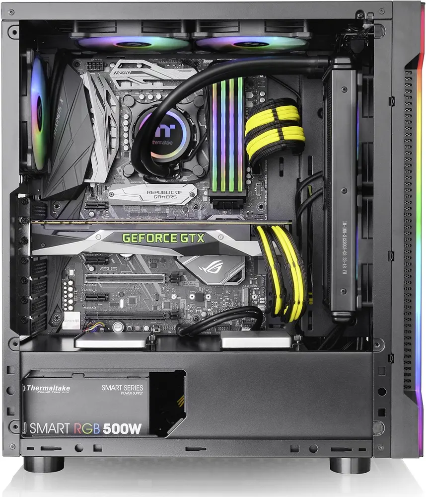 Thermaltake H200 TG ATX RGB - vue 4