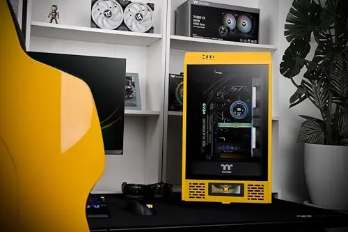 Thermaltake The Tower 200 Bumblebee mITX - vue 2