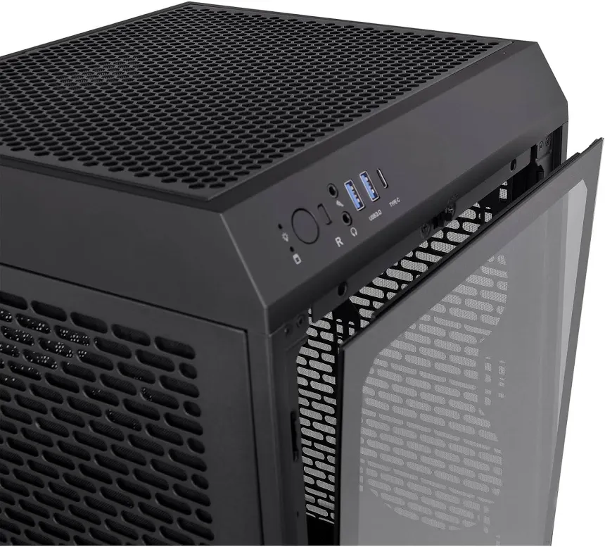 Thermaltake The Tower 200 Mini mITX Black - vue 2