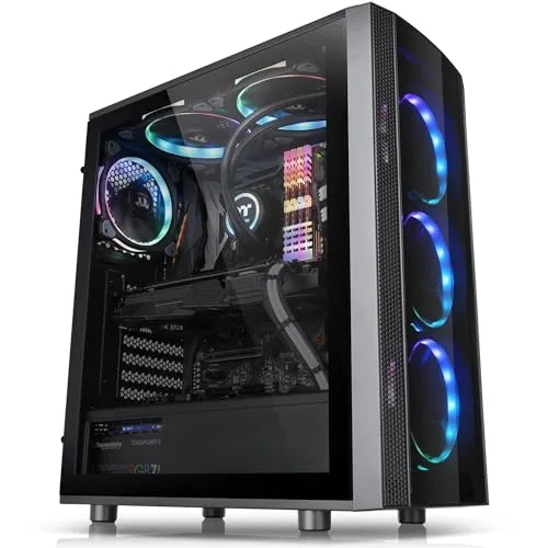 Thermaltake Versa J25 TG ATX RGB - vue 2