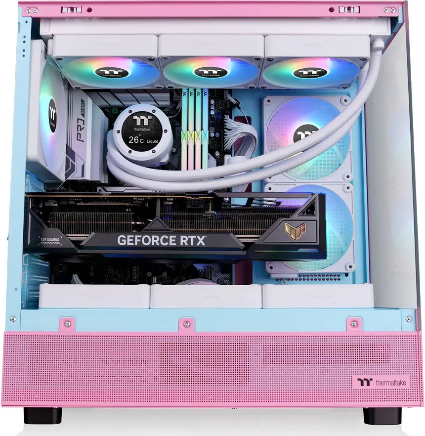 Thermaltake View 270 Plus TG ARGB mATX RGB - vue 4