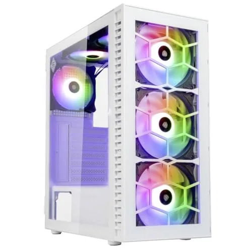 Kolink Observatory HF Glass ARGB Blanc 6 ventilateurs préinstallés