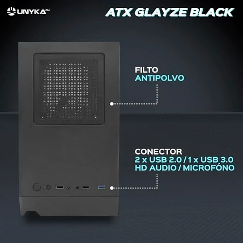 UNYKAch Glayze ATX RGB - vue 6