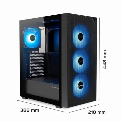 UNYKAch Revelat Mesh Compact ATX RGB - vue 5