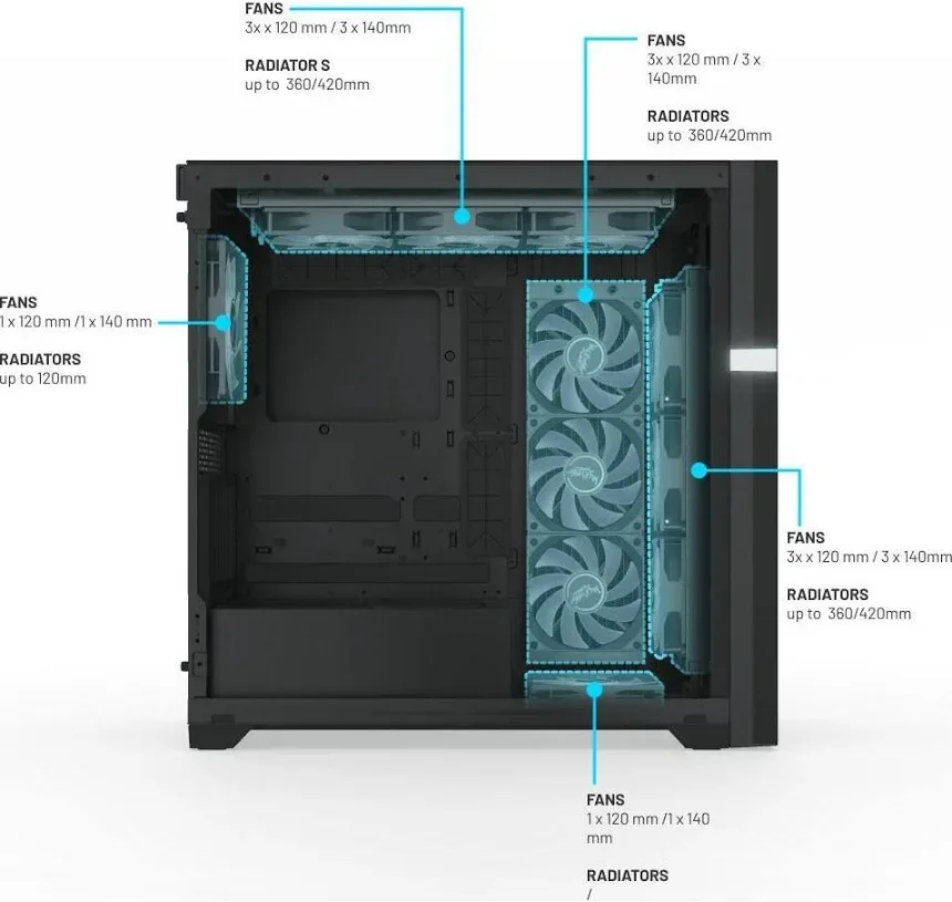 Valkyrie VK02 Lite mATX - vue 3