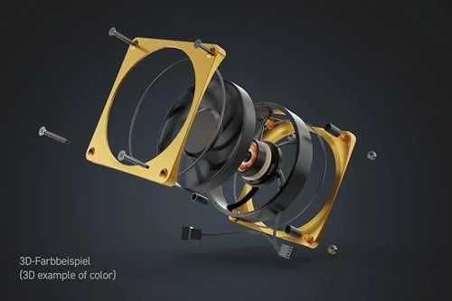Ventilateur Boîtier PC - 3000rpm Alphacool Apex Stealth Metal - vue 7