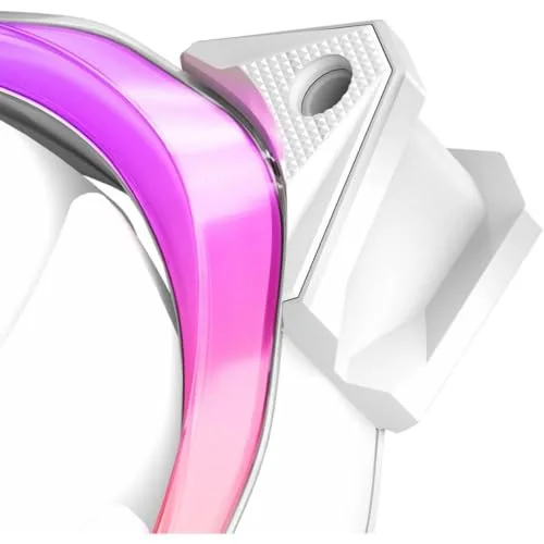 Ventilateur Boîtier PC - ANTEC - Fusion aRGB - 12 cm - Blanc/Transparent - RGB - vue 8