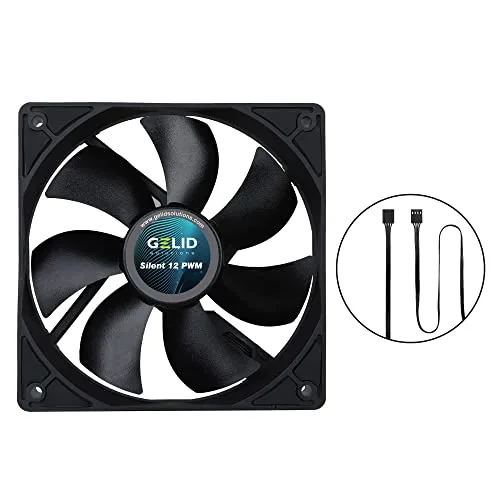 Ventilateur boîtier PC - GELID SOLUTIONS - Silent 12 PWM - PWM - Silencieux - 50000 h MTTF - vue 4