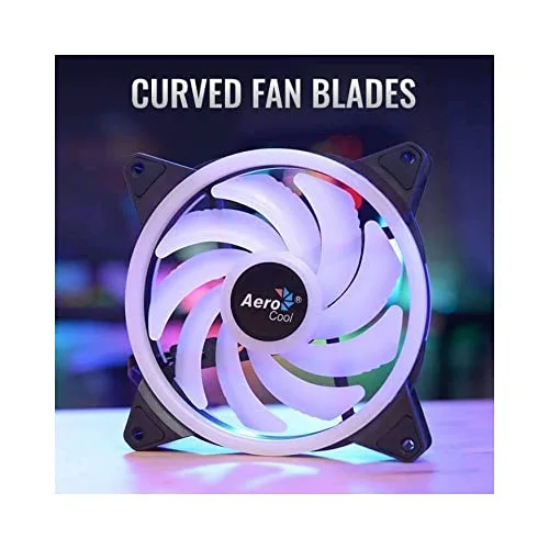 Ventilateur pour boitier PC - AEROCOOL - Duo 14 ARGB - 140mm - 1000 TPM - 232 dBA - vue 4