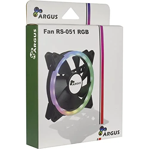 Ventilateur pour boitier PC - INTER-TECH - Argus RS-051 - 12 cm - RGB - 900 tr/min - vue 4