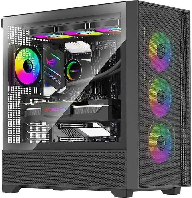 Xilence Flux X916 mATX RGB - vue 2